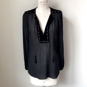 ZARA Peasant Blouse